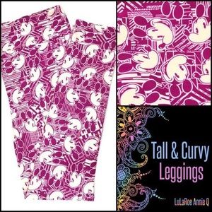 Lularoe Disney TC Leggings Mickey Mouse